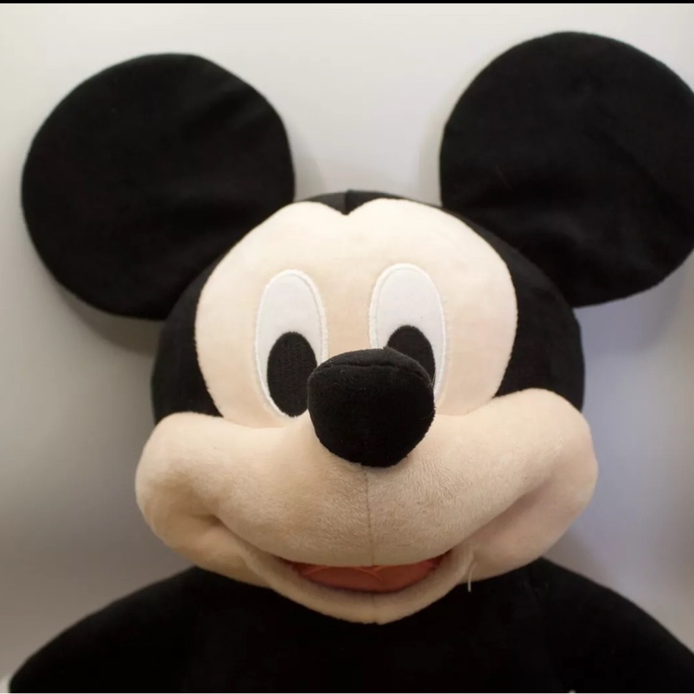 Build A Bear BAB Disney Mickey Mouse Plush Toy - Black, Red, Yellow - Picture 3 of 11